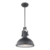 Cresswell Series Pendant 13 Inch Matte Black