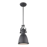 Cresswell Series Pendant 8 Inch Matte Black