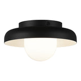 Creston Ceiling Light 7 7/8 Inch Matte Black