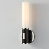 Creve Wall Sconce By Hudson Valley, Finish: Polished Nickel