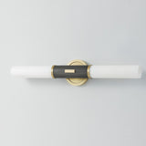 Crewe Vanity Light By Hudson Valley, Finish: Aged Distressed Bronze