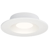 Crisp 4 Round LED Recessed Downlight 3000K White By Maxim Lighting