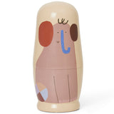 Critter Nesting Dolls By Ferm Living - Detailed View