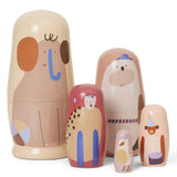 Critter Nesting Dolls By Ferm Living - Front View