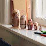 Critter Nesting Dolls By Ferm Living - Lifestyle View2