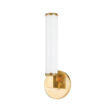 Cromwell Wall Sconce - 1-Light - Aged Brass by Hudson Valley