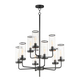 Crosby Chandelier Black by Maxim Lighting
