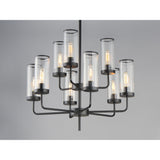 Crosby Chandelier Black by Maxim Lighting