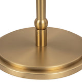 Crosby Floor Lamp Brushed Gold By Alora - Detailed View1