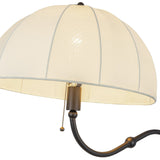 Crosby Floor Lamp Matte Black By Alora - Detailed View