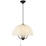 Crosby Pendant Light 18 Inch Matte Black By Alora