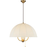 Crosby Pendant Light 24 Inch Brushed Gold By Alora