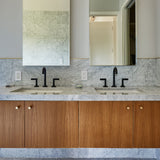 Cross Furniture Knob Set Brass By Buster And Punch Lifestyle View