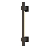 Cubist Square Wall Sconce by ET2 - 18 Inch, Black