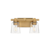 Cubos Wall Sconce Natural Aged Brass by Maxim Lighting