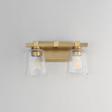 Cubos Wall Sconce Natural Aged Brass by Maxim Lighting