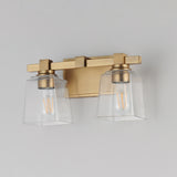 Cubos Wall Sconce Natural Aged Brass by Maxim Lighting