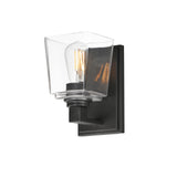 Cubos Wall Sconce Vanity Light Black by Maxim Lighting