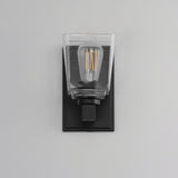 Cubos Wall Sconce Vanity Light Black by Maxim Lighting