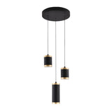 Cuff LED Multi Light Pendant Small By ET2
