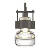 Cuff Mini Pendant Small in Dark Smoke by Hubbardton Forge