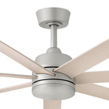 Current 56” LED Smart Fan - Brushed Nickel