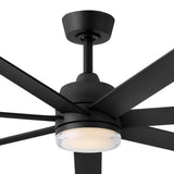 Current 56” LED Smart Fan - Matte Black