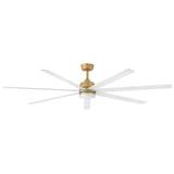 Current 72” LED Smart Fan - Heritage Brass