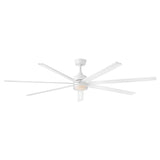 Current 72” LED Smart Fan - Matte White