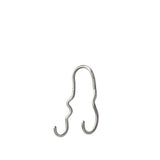 Curvature Hook - Double / Stainless Steel