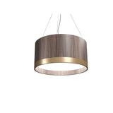 Cylindrical 1560 Pendant American Walnut by Accord