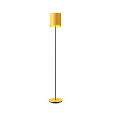 Cylindrical Floor Lamp By Accord, Color: Organic Gold, ,| Casa Di Luce Lighting