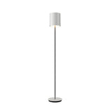 Cylindrical Floor Lamp By Accord, Color: Organic White, ,| Casa Di Luce Lighting
