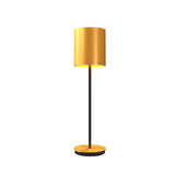 Cylindrical Table Lamp By Accord, Color: Organic Gold, Size: Small, Medium, ,| Casa Di Luce Lighting