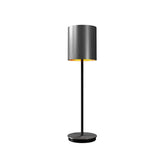 Cylindrical Table Lamp By Accord, Color: Organic Lead Grey, Size: Small, Medium, ,| Casa Di Luce Lighting