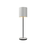 Cylindrical Table Lamp By Accord, Color: Organic White, Size: Small, Medium, ,| Casa Di Luce Lighting