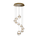Cyllindra Round Multi-Light Suspension