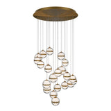 Cyllindra Round Multi-Light Suspension