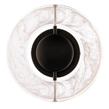 Cymbal Wall Sconce By Modern Forms Black