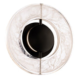 Cymbal Wall Sconce By Modern Forms Black Finish