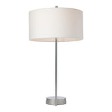 Cypress Table Lamp, shown in Sterling, Sterling, by Hubbardton Forge