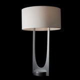Cypress Table Lamp detail in Sterling, Sterling, by Hubbardton Forge
