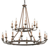 Cyrano Chandelier - 24-Light by Troy Lighting