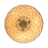 Darby 14'' Soft Gold Pendant by Crystorama