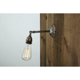 Dabb Wall Light - Antique Silver