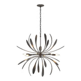 Dahlia Chandelier - Medium Oil Rubbed Bronze-Hubbardton Forge