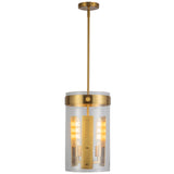 Dahlia Pendant Light Bronze By Artcraft Front View 1