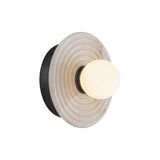 Dahlia Single Wall Sconce By Alora UB 1 Light