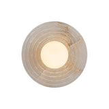 Dahlia Single Wall Sconce By Alora UB 1 Light Finish