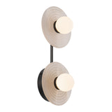 Dahlia Single Wall Sconce By Alora UB 2 Light